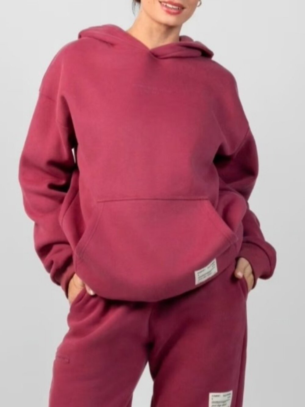 Comfrt Affirmation Hoodie Mega - Maroon - Size 3X - KJHU81